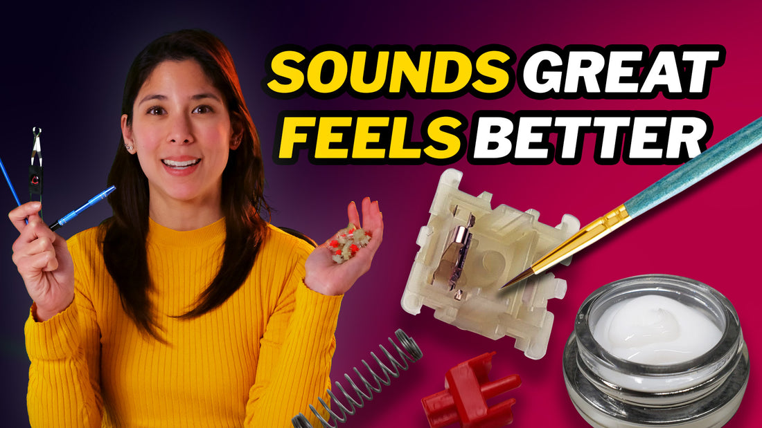 How to lube your switches