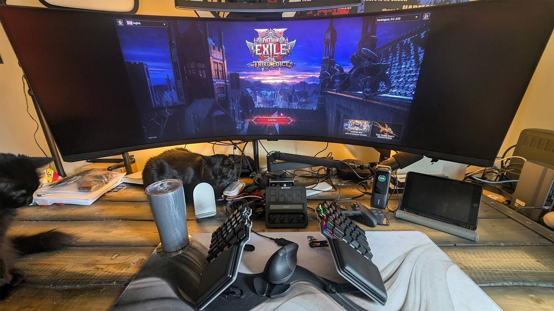 "As a lefty, finding something that works better for games is hard."- Corey