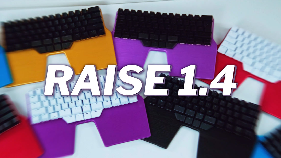 What’s new on the Dygma Raise 1.4