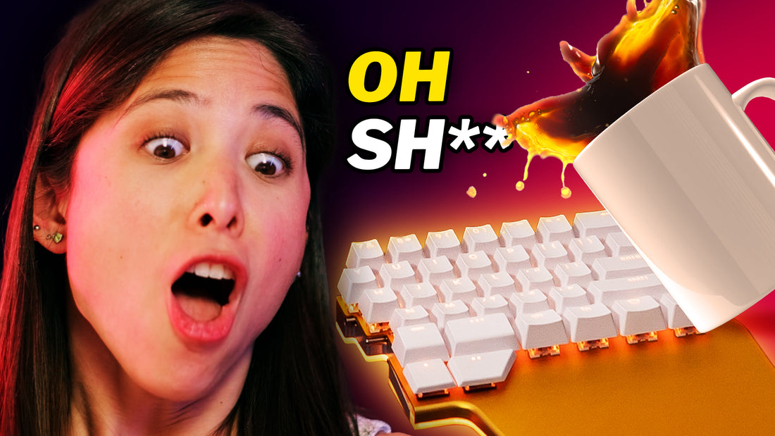 What to do if you SPILL a drink on your KEYBOARD