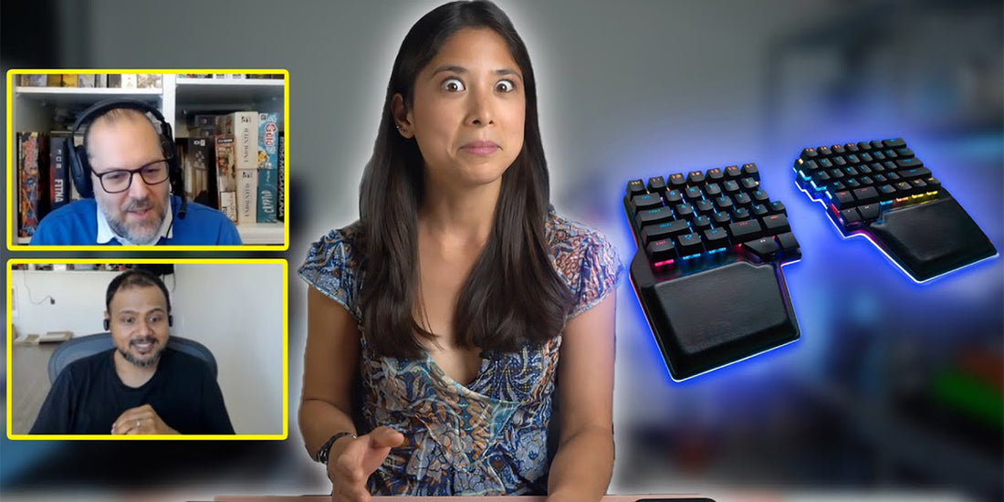 Improve your productivity when coding with a split keyboard