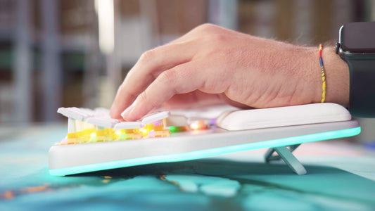 Transforming the Dygma Defy into Low-Profile keyboard with a Key Well