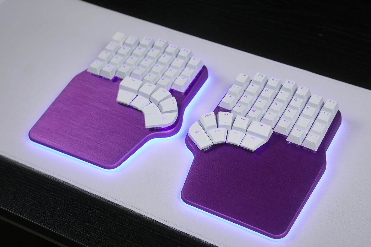 Dygma Defy Royal Purple & White