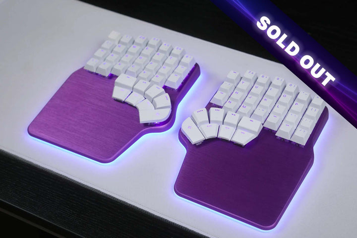 Dygma Defy Royal Purple & White