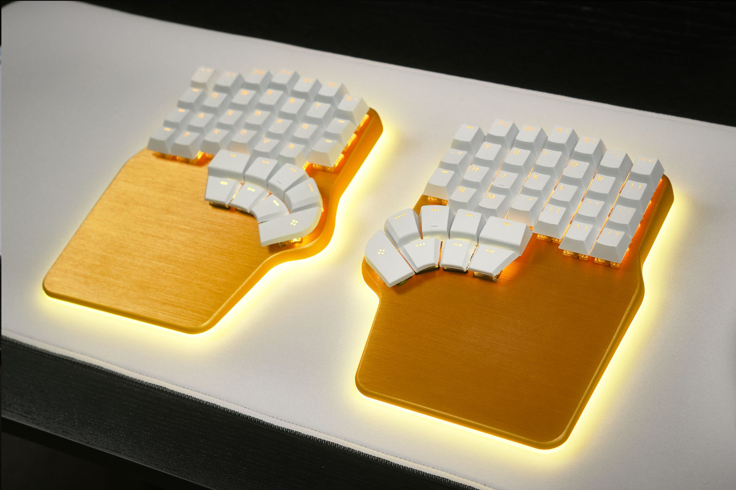 Dygma Defy Egyptian Gold & White