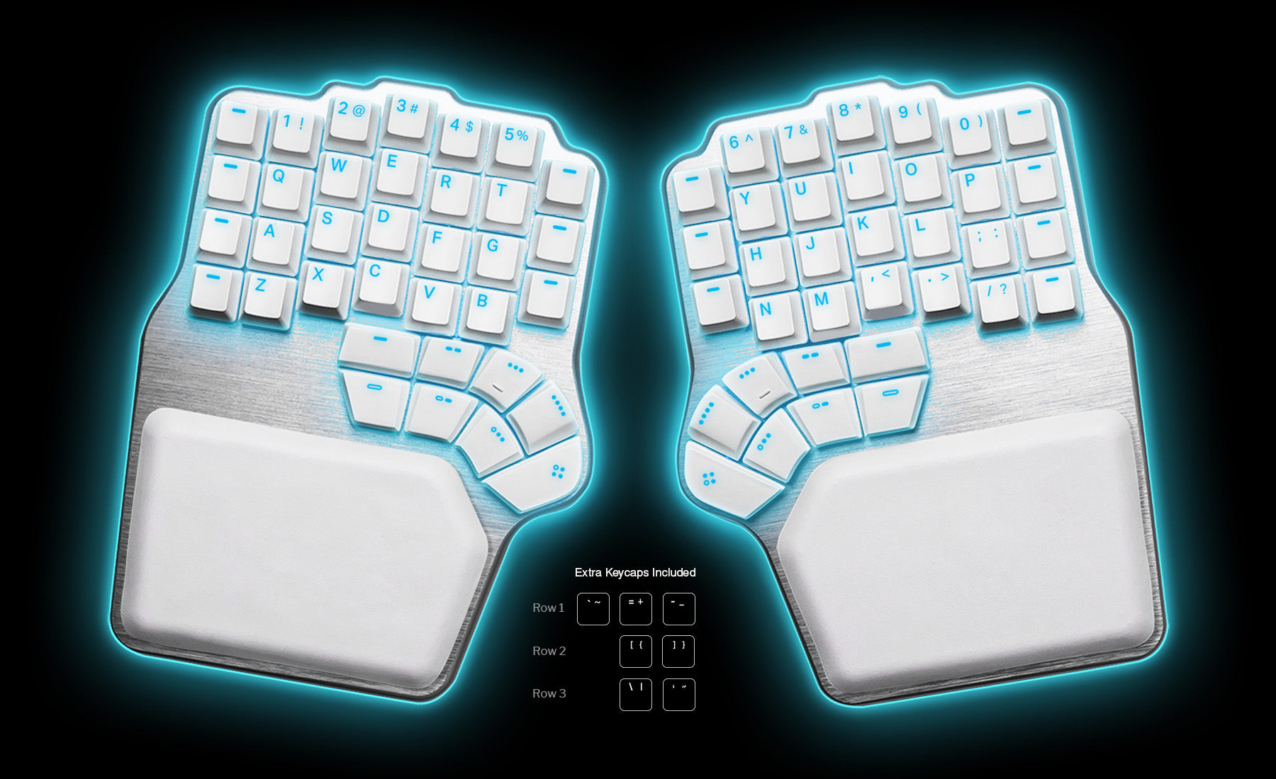 Dygma Defy Silver & White