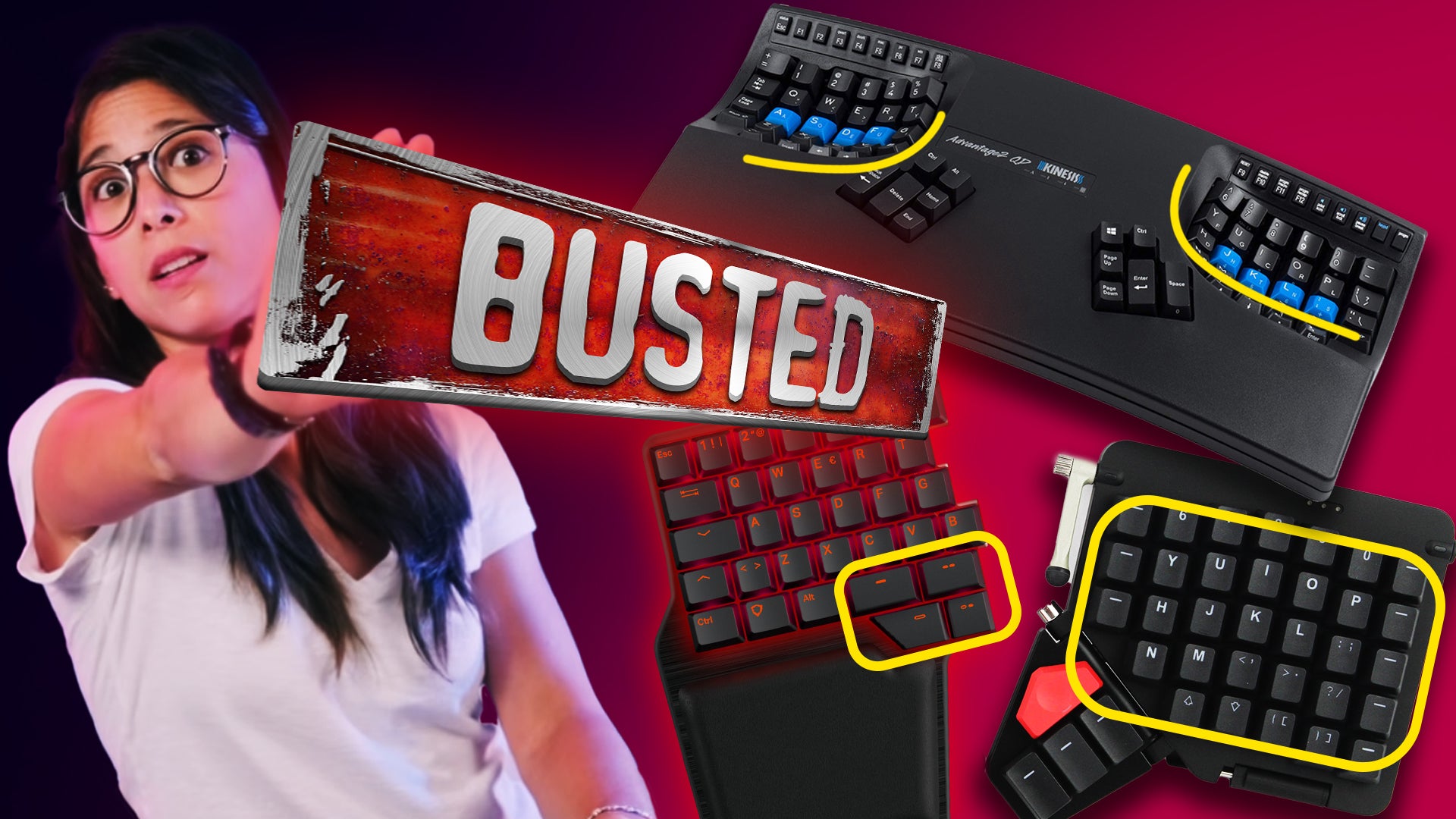 Ergonomics Keyboard And Mouse