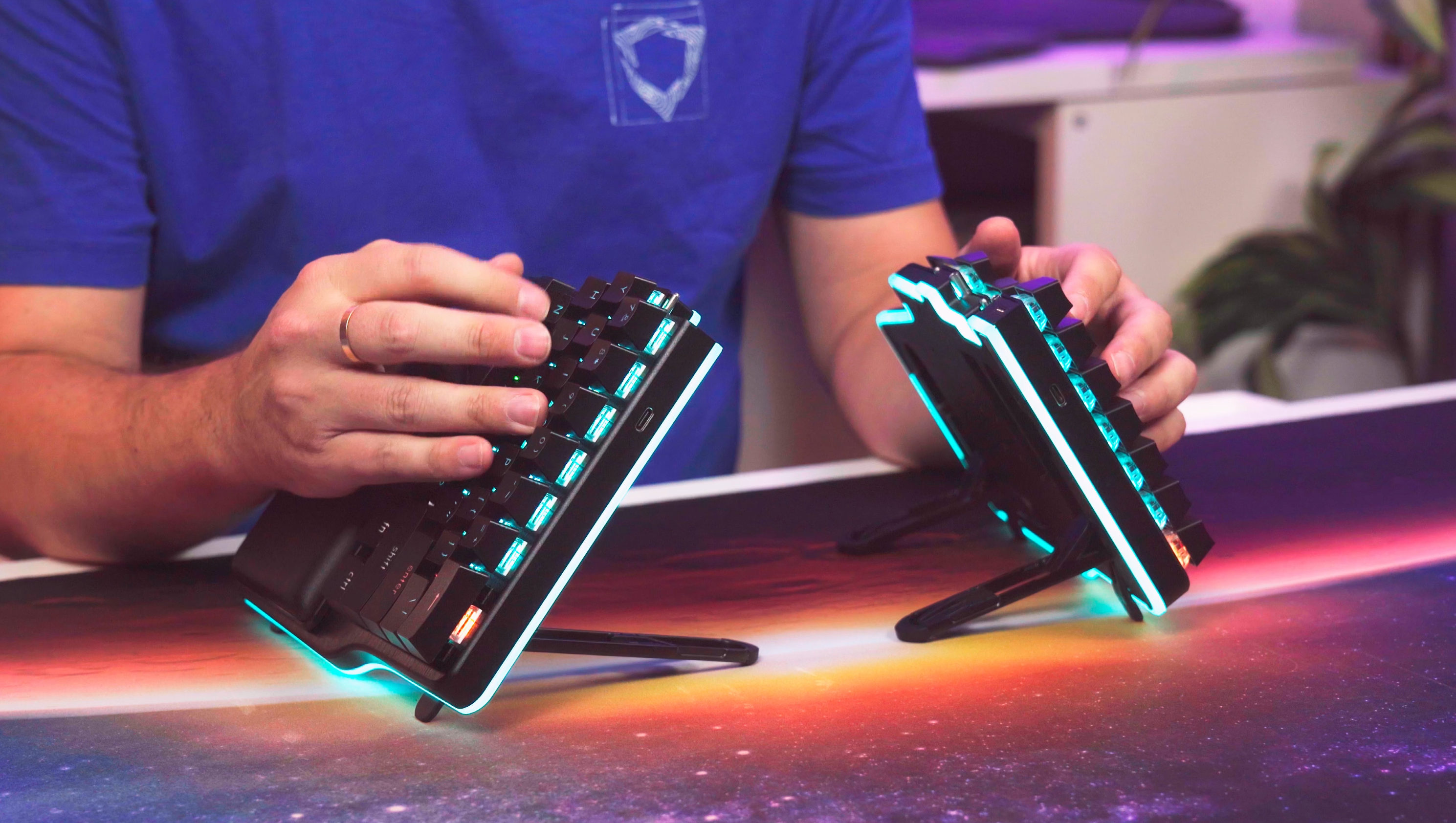 Did we overengineer keyboard tenting? – Dygma