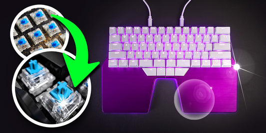 How to CLEAN every corner of your Dygma Split keyboard!