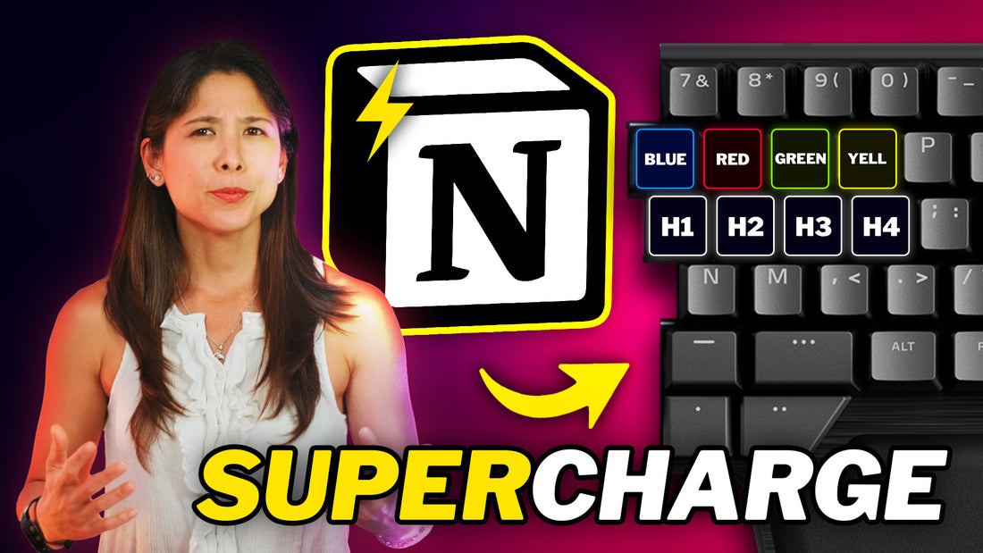 notions superpowers with programmable keyboard