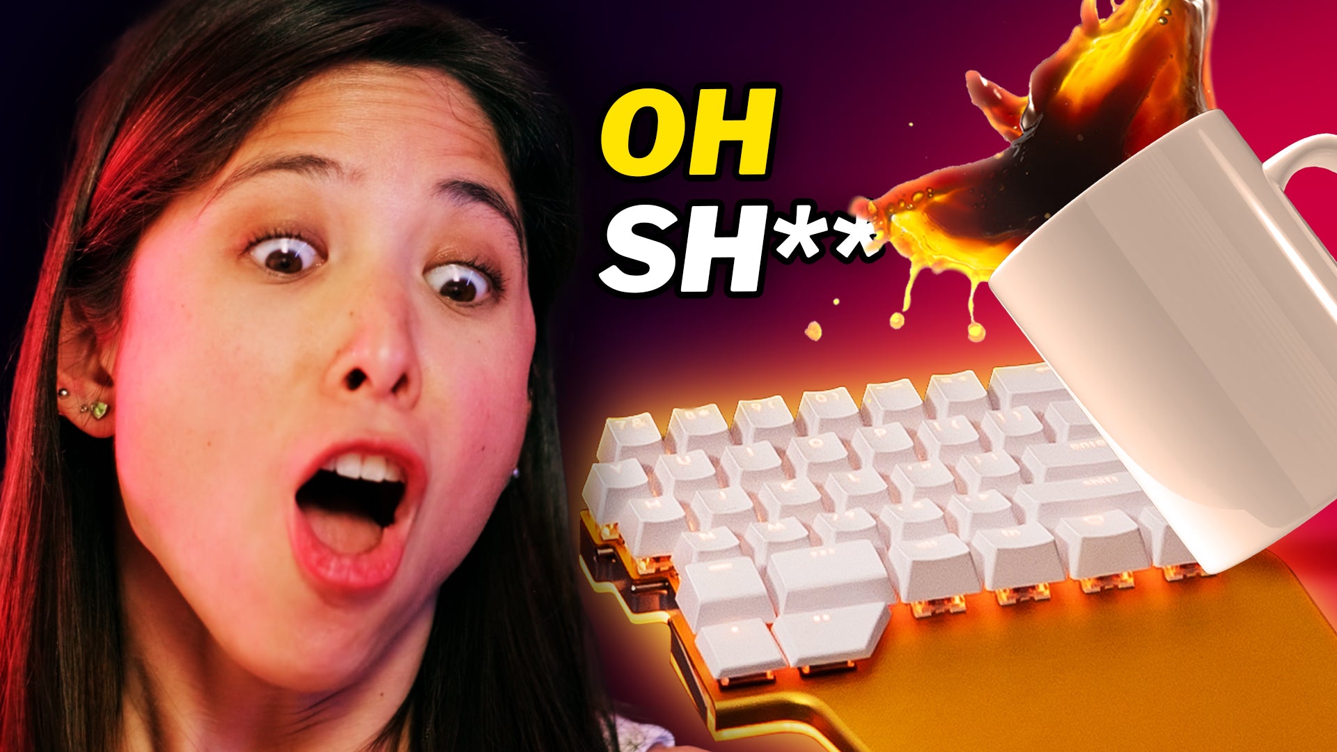 What to do if you SPILL a drink on your KEYBOARD – Dygma