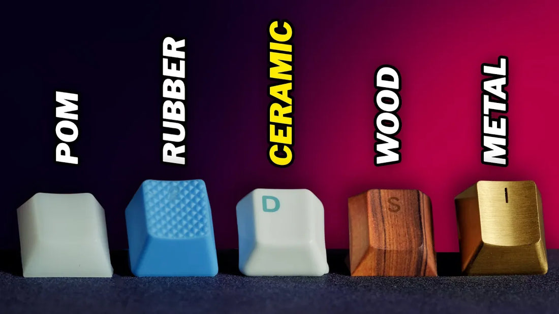 Keycap Materials: A Complete Guide – Dygma