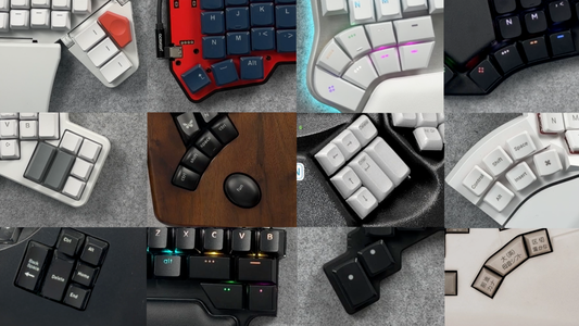 The Evolution of Keyboard Thumb Clusters