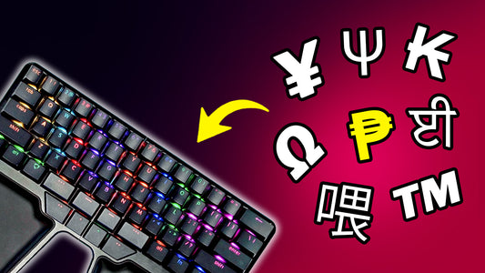 How to Type Special Characters on Windows, Mac & Linux... with ONE KEY!!