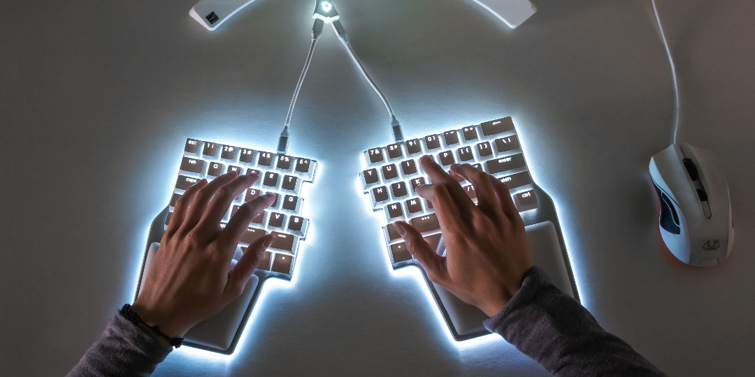 Why are ergonomic keyboards split