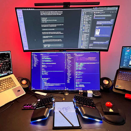 Split keyboard dygma raise 2 setup black