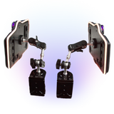 Articulated arms + C-clamps