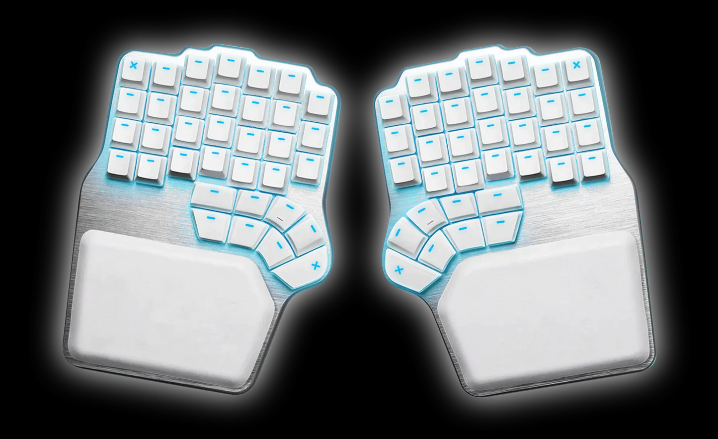 Dygma Defy Silver & White