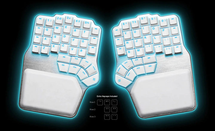 Dygma Defy Silver & White