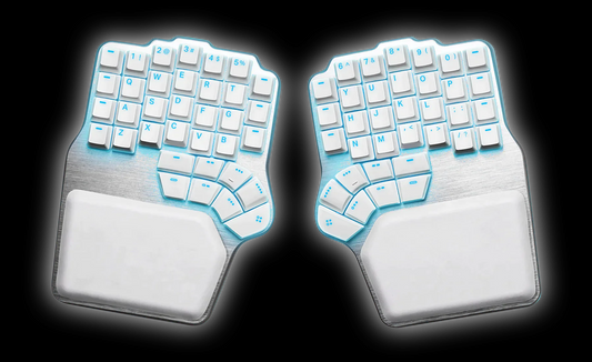 Dygma Defy Silver & White