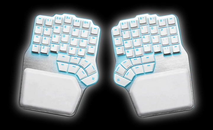 Dygma Defy Silver & White