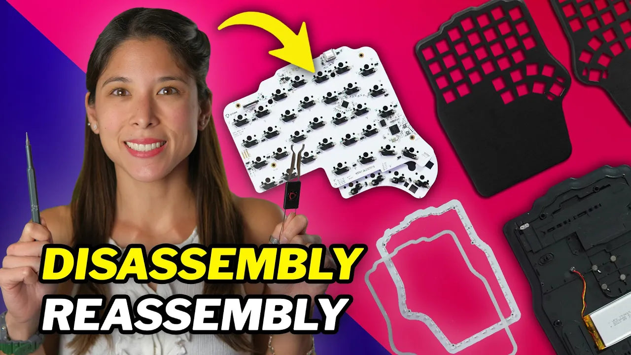 Load video: Dygma Defy Disassembly