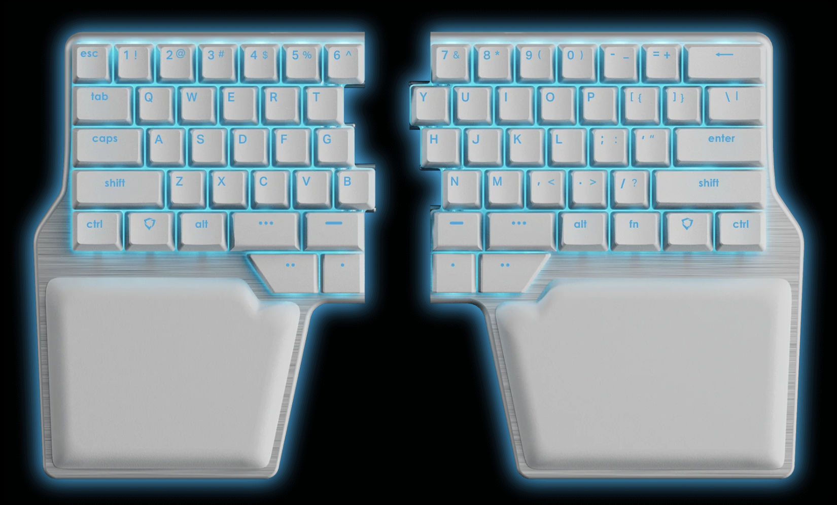 j*2様 Dygma Rhyse Dygma Raise 2 Silver