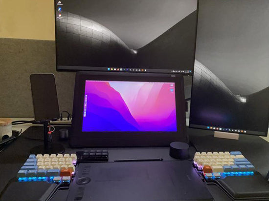 split keyboard for design