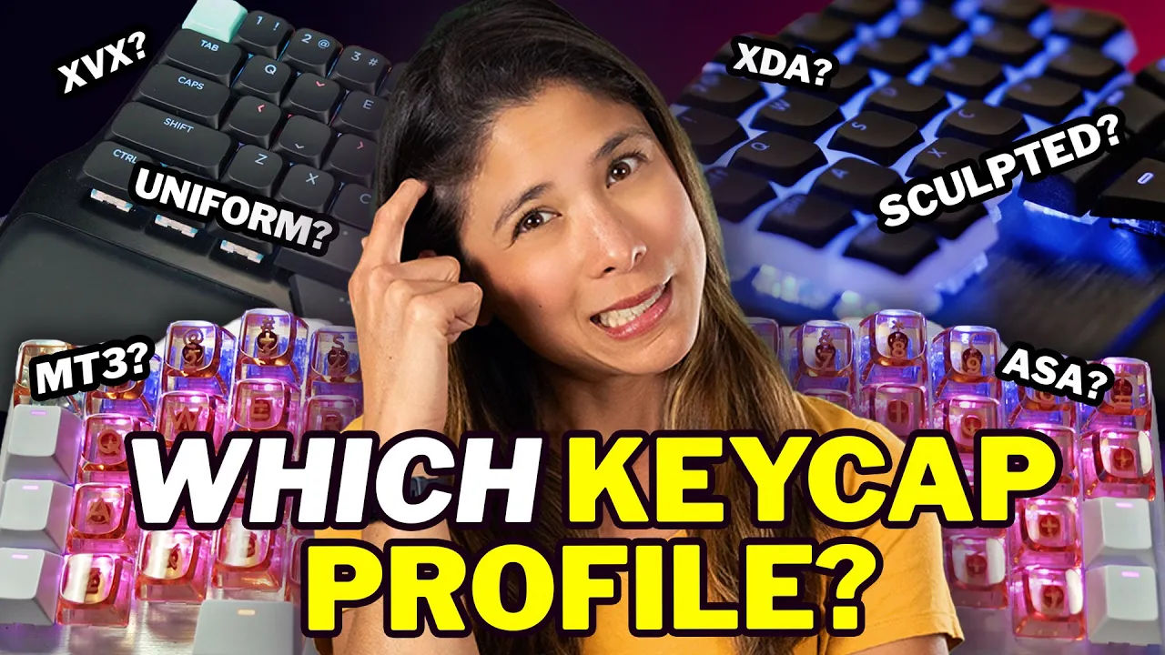 Load video: Keycap profiles